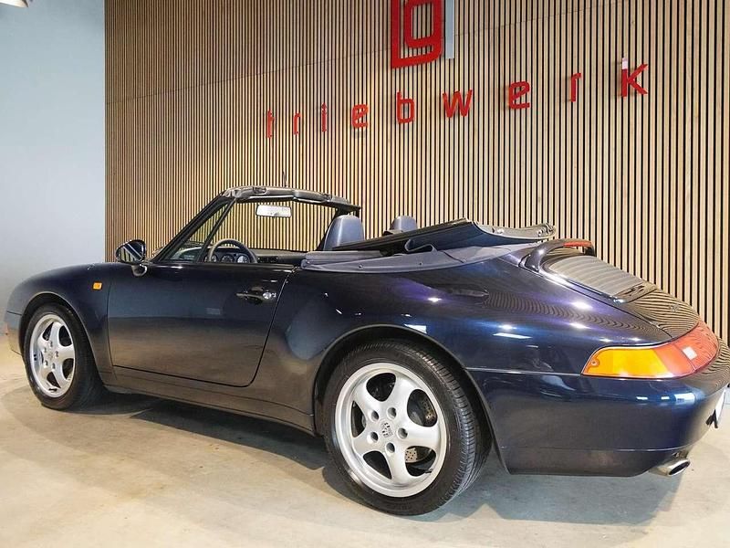 Gebraucht Porsche 911 Carrera Cabriolet 272 PS (200 kW) 1994 Nachtblau Cabrio