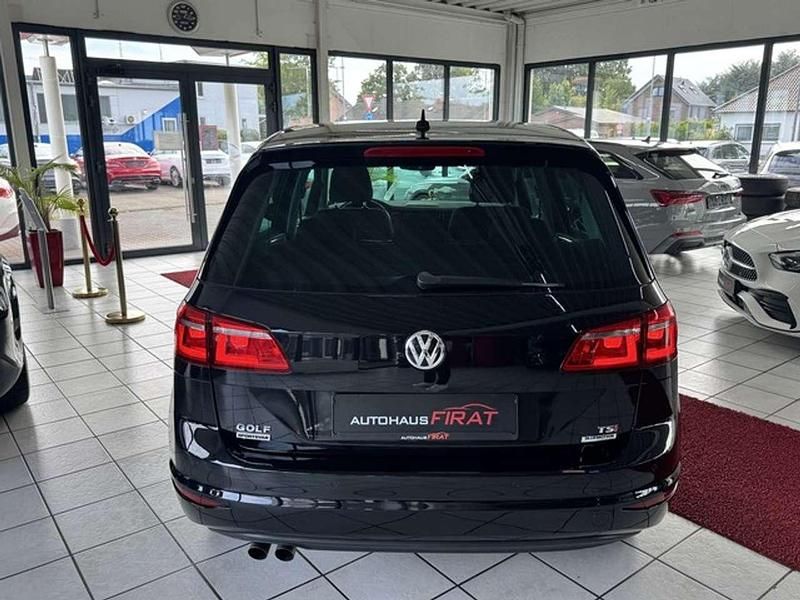 Gebraucht VW Golf Sportsvan Sound 125 PS (91 kW) 2018 Schwarz Van / Kleinbus