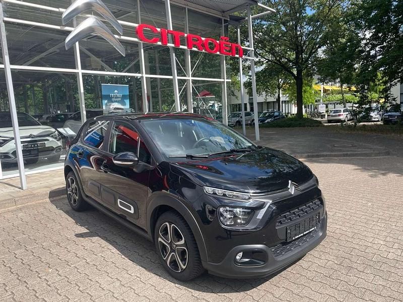 Lackierung schwarz perla nera/ Gebraucht 2022 Citroën C3 Feel Kleinwagen | 15.190 € (Teuer) - Bild 1/4