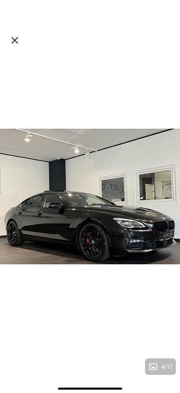 Schwarz Gebraucht 2016 BMW 640 Grand Coupé Sport Line Limousine | 29.500 € - Bild 1/4