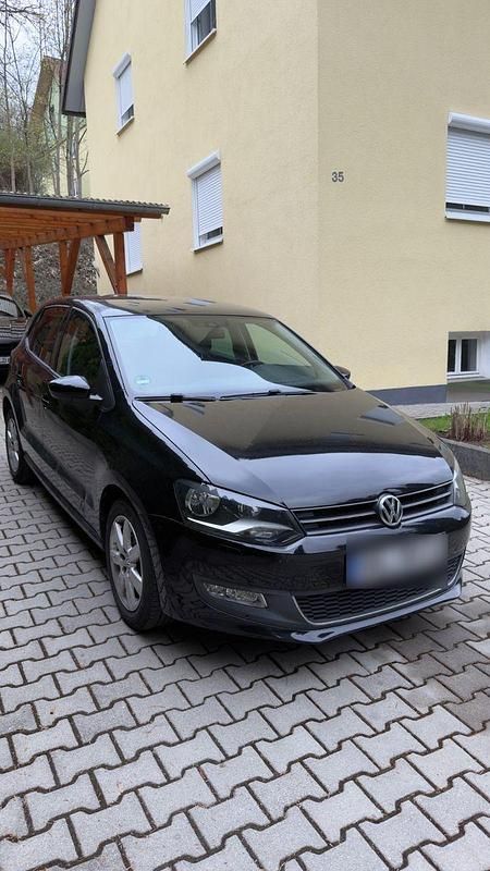 Gebraucht VW Polo 90 PS (66 kW) 2010 Schwarz Kleinwagen