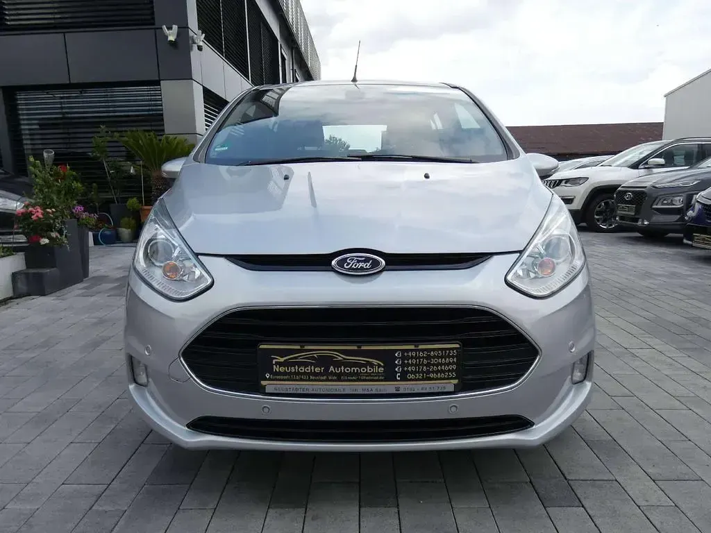 Gebraucht Ford B-MAX Titanium 105 PS (77 kW) 2016 Polarsilber metallic Van / Kleinbus