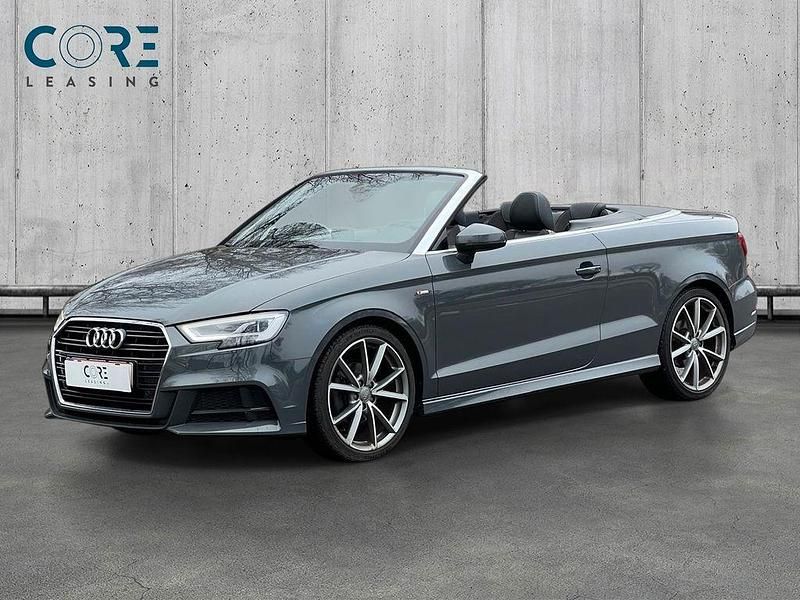 Grau Gebraucht 2018 Audi A3 Cabriolet S-Line Cabrio | 24.999 € (Fairer Preis) - Bild 1/4