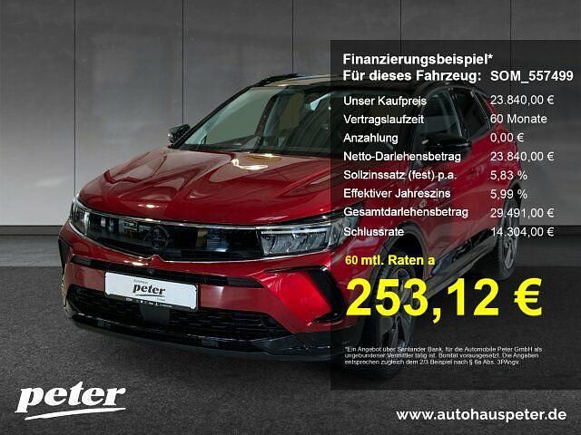 Rot Gebraucht 2023 Opel Grandland X Elegance SUV | 23.840 € (Fairer Preis) - Bild 1/3