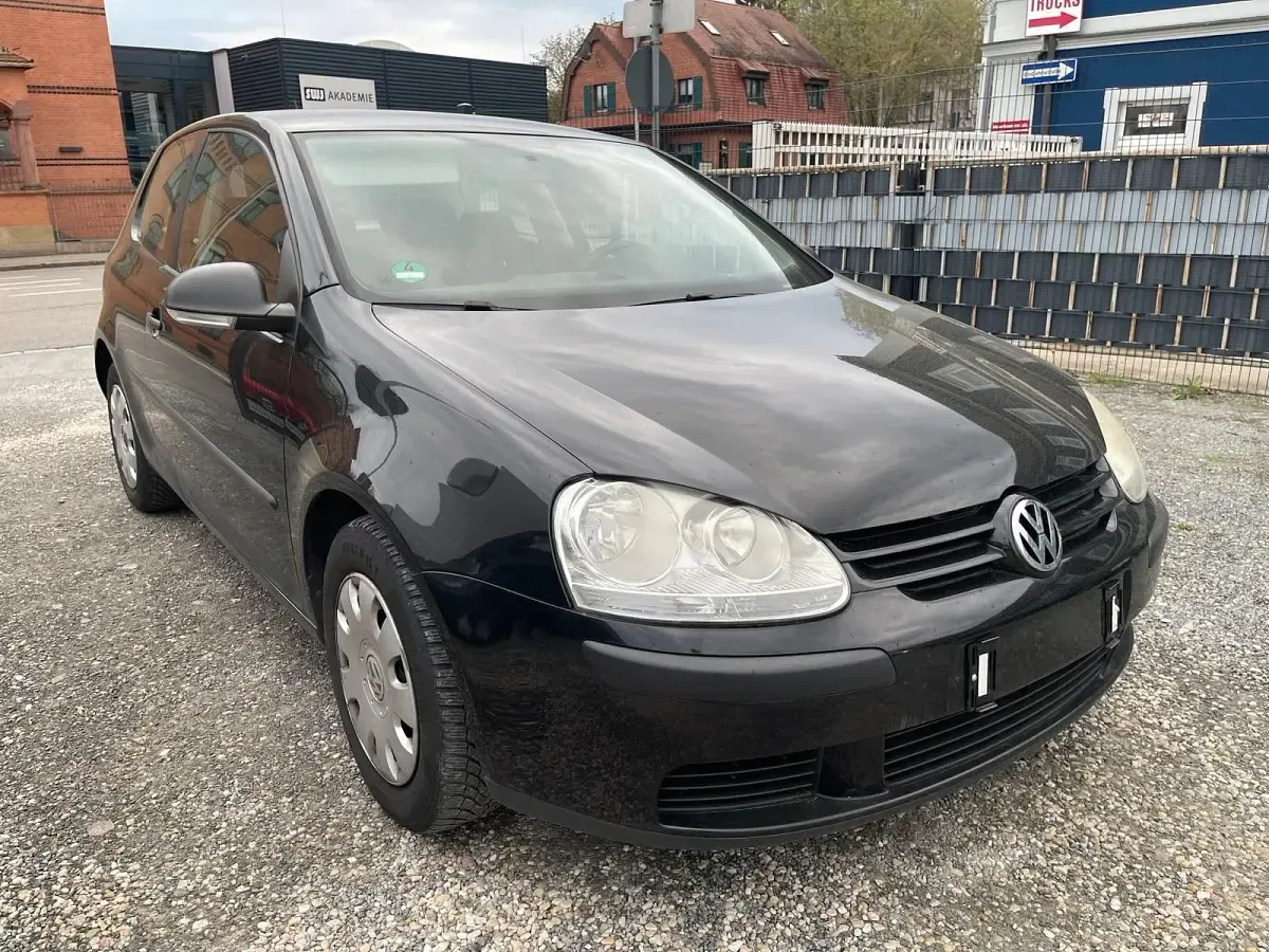Gebraucht VW Golf V 80 PS (58 kW) 2007 Schwarz Kleinwagen