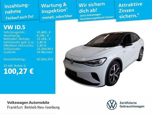 Gletscherweiß metallic Gebraucht 2025 VW ID.5 GTX SUV | 41.480 € (Fairer Preis) - Bild 1/4
