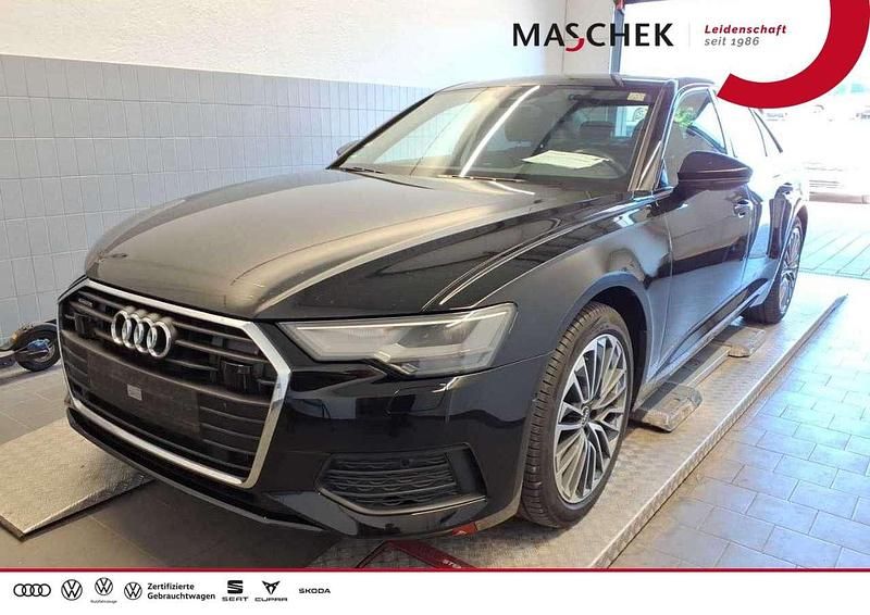 Brillantschwarz Gebraucht 2021 Audi A6 Design Limousine | 29.840 € (Superpreis) - Bild 1/4