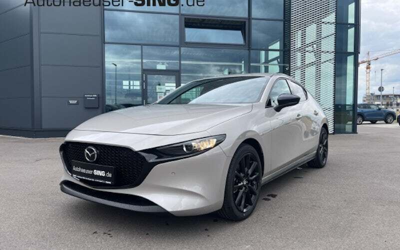 Platinum quartz m Neu 2025 Mazda 3 Homura-Line Limousine | 26.390 € (Fairer Preis) - Bild 1/4