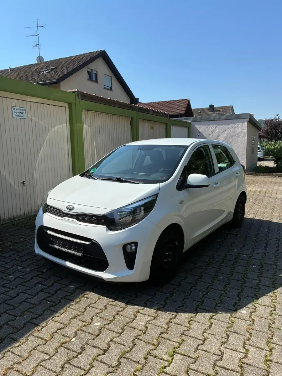 Gebraucht Kia Picanto 69 PS (50 kW) 2018 Weiß Kleinwagen