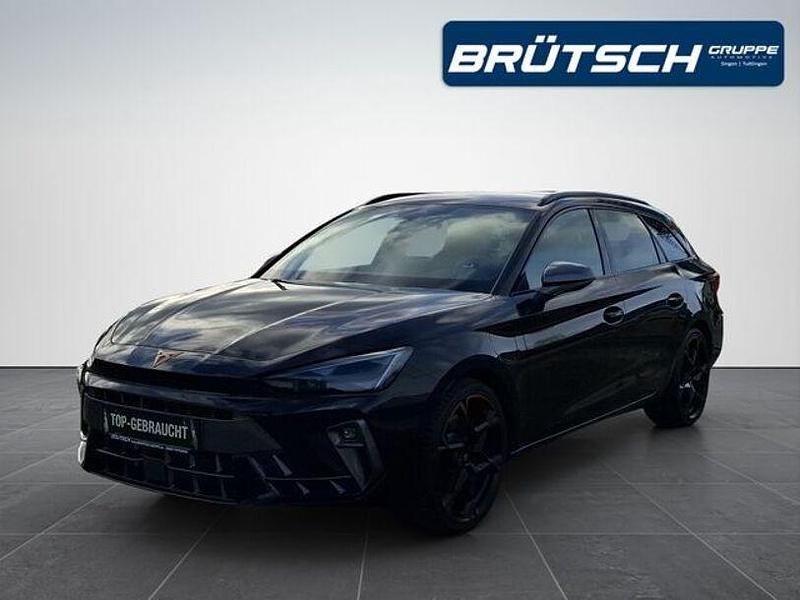 Midnight schwarz metallic Gebraucht 2024 Cupra Leon VZ Kombi | 42.480 € (Fairer Preis) - Bild 1/4