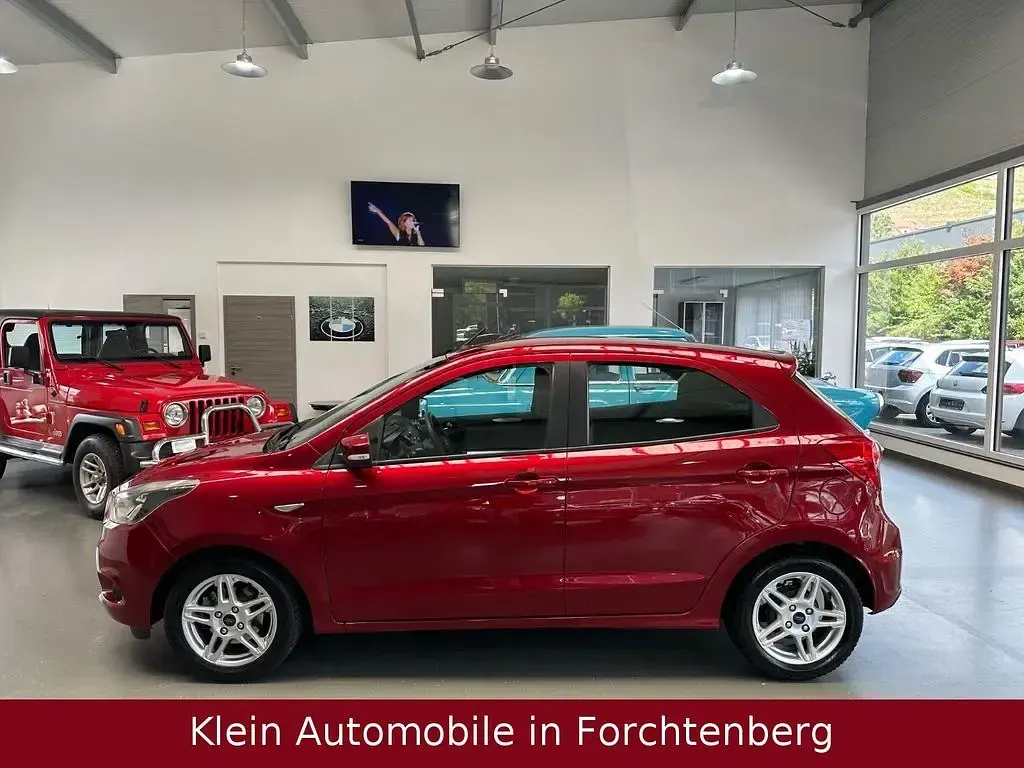 Gebraucht Ford Ka Plus Cool & Sound Edition 86 PS (63 kW) 2016 Rot Kleinwagen