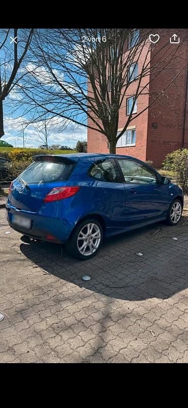 Usata Mazda 2 103 CV (75 kW) 2009 Blu Utilitaria