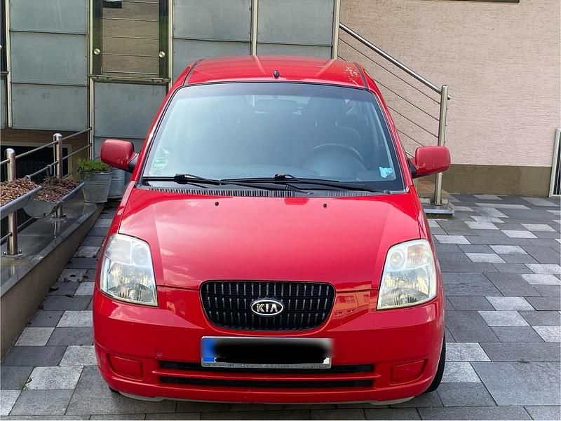 Rot Gebraucht 2007 Kia Picanto 2 Kleinwagen | 1.450 € (Guter Preis) - Bild 1/4