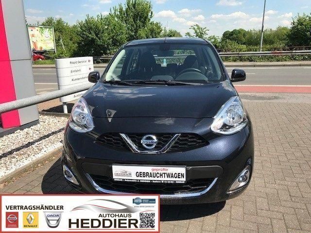 Gebraucht Nissan Micra Acenta 80 PS (58 kW) 2015 Schwarz metallic Kleinwagen