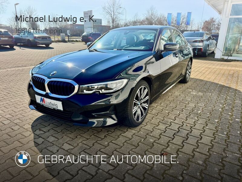 Schwarz Gebraucht 2019 BMW 320 Advantage Limousine | 23.500 € (Fairer Preis) - Bild 1/4
