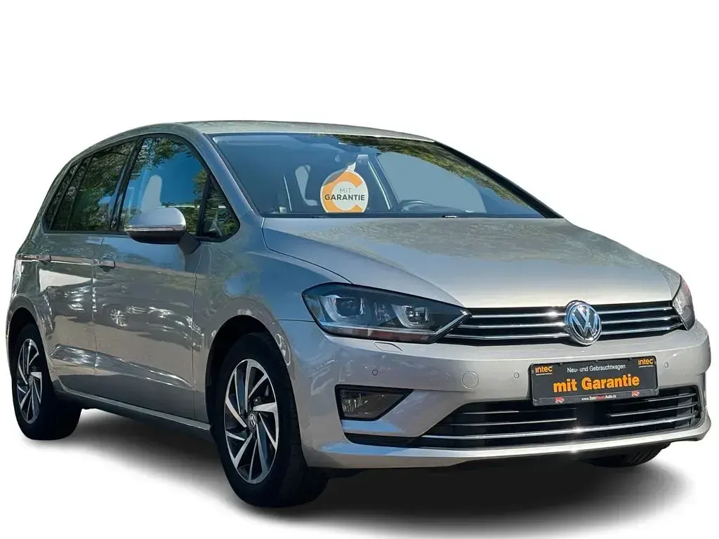 Gebraucht VW Golf Sportsvan Sound 125 PS (91 kW) 2017 Silber Van / Kleinbus