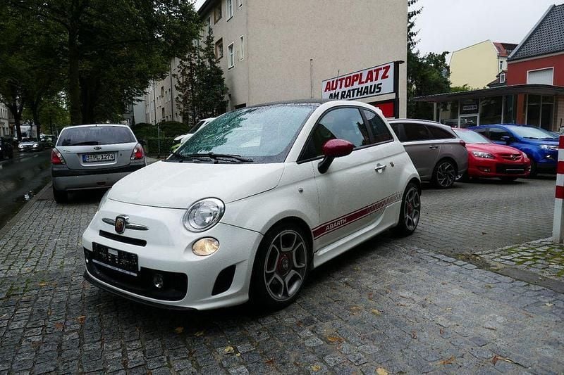 Bianco bianco/ bossa nova/calc Gebraucht 2008 Fiat 500 Abarth Coupé | 7.950 € (Etwas zu teuer) - Bild 1/4