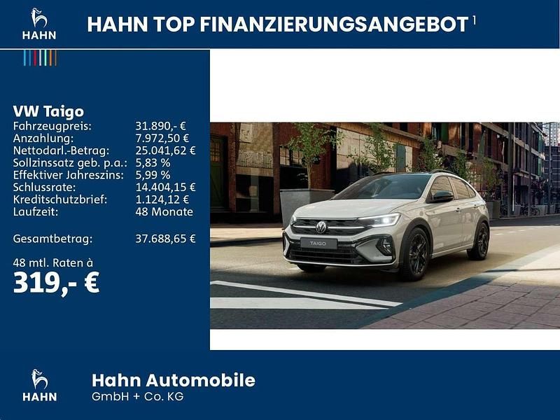Gebraucht VW Taigo R-line 116 PS (85 kW) 2025 Ascotgrau schwarz SUV