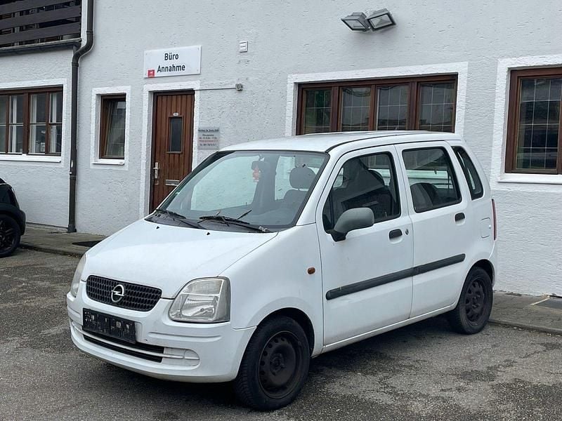 Weiß Gebraucht 2003 Opel Agila Comfort Kleinwagen | 200 € (Superpreis) - Bild 1/4