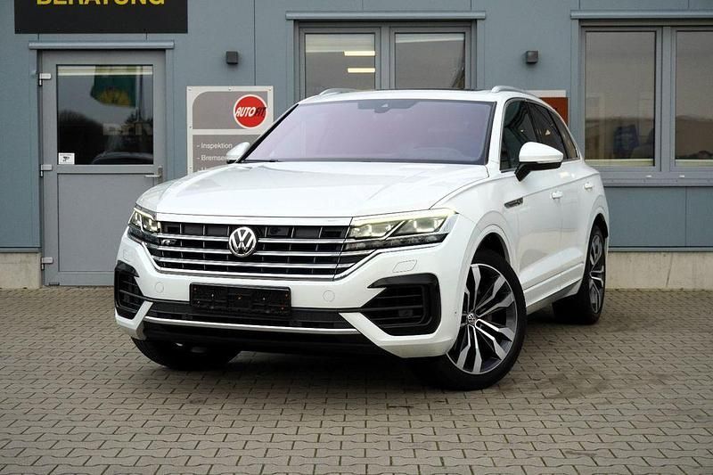 Gebraucht VW Touareg R-line 286 PS (210 kW) 2019 Weiß SUV