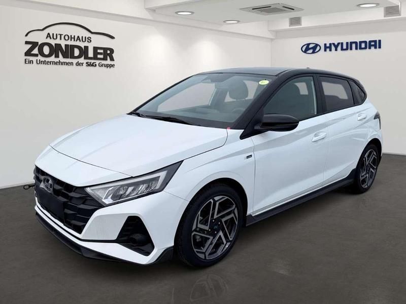 Neu Hyundai i20 N Line 101 PS (74 kW) 2025 Atlas white/ phantom black / s Limousine