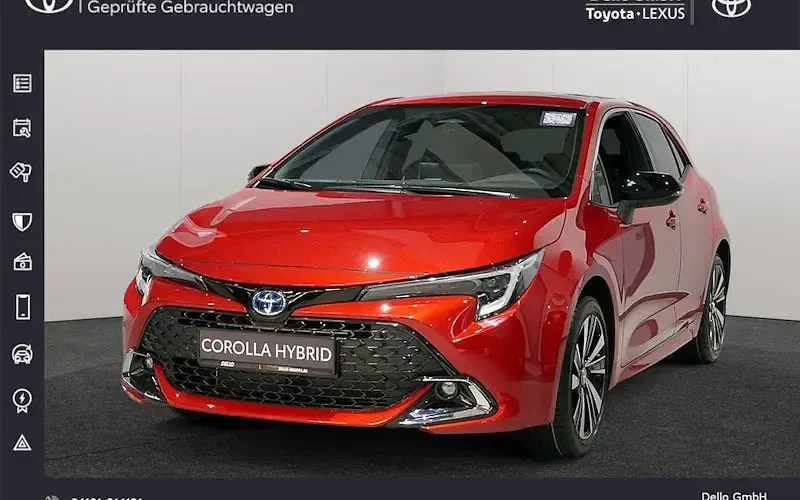 Neu Toyota Corolla 180 PS (132 kW) 2025 Rot Limousine
