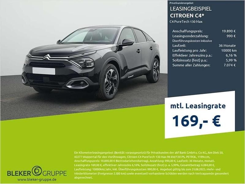 Perla neraschwarz ( Gebraucht 2024 Citroën C4 PureTech Limousine | 19.190 € (Fairer Preis) - Bild 1/1