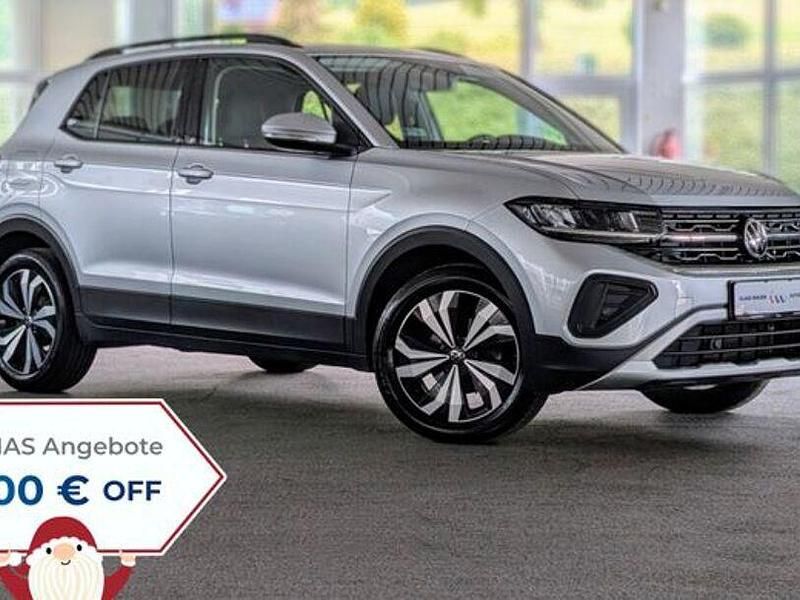 Silber Gebraucht 2024 VW T-Cross Life SUV | 19.699 € (Superpreis) - Bild 1/4