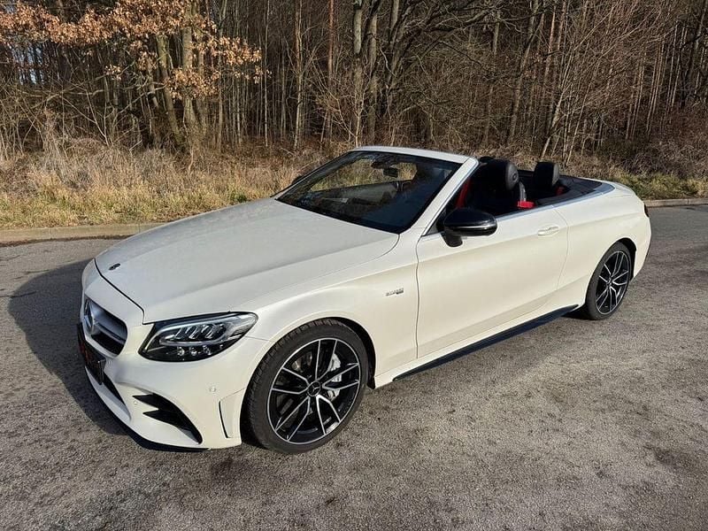 Weiß Gebraucht 2019 Mercedes C43 AMG AMG Cabrio | 39.999 € (Fairer Preis) - Bild 1/4