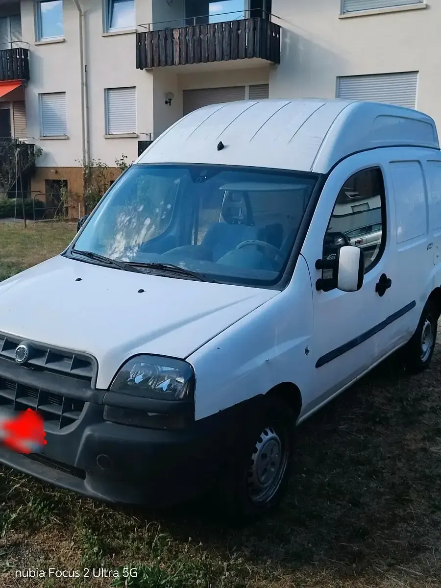 Gebraucht Fiat Doblò 2001 Weiß Van / Kleinbus
