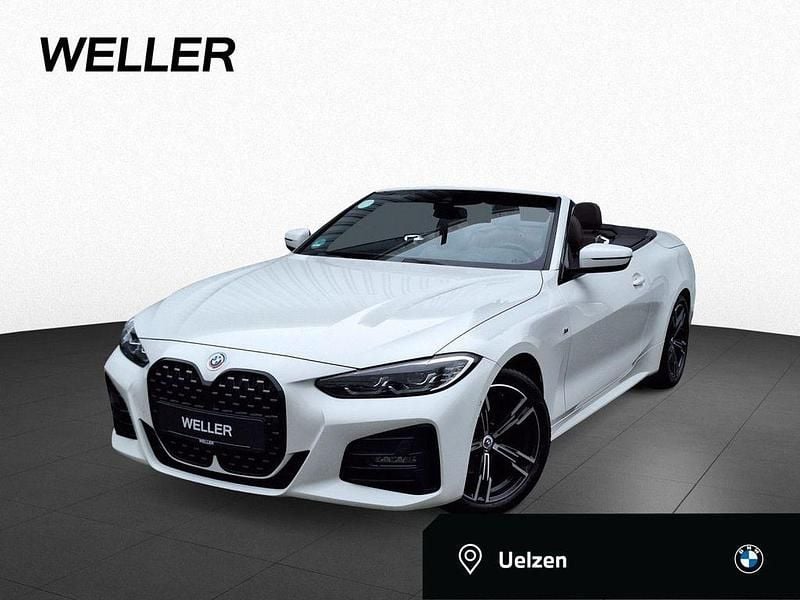 Weiß Gebraucht 2022 BMW 420 M Sport Cabrio | 36.450 € (Superpreis) - Bild 1/4