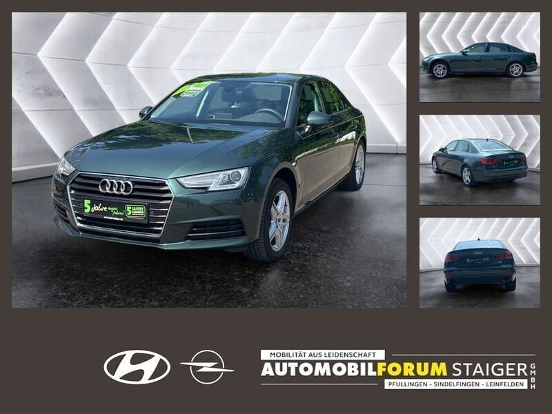 Gotlandgruen metallic Gebraucht 2016 Audi A4 Basis Limousine | 19.390 € (Guter Preis) - Bild 1/4