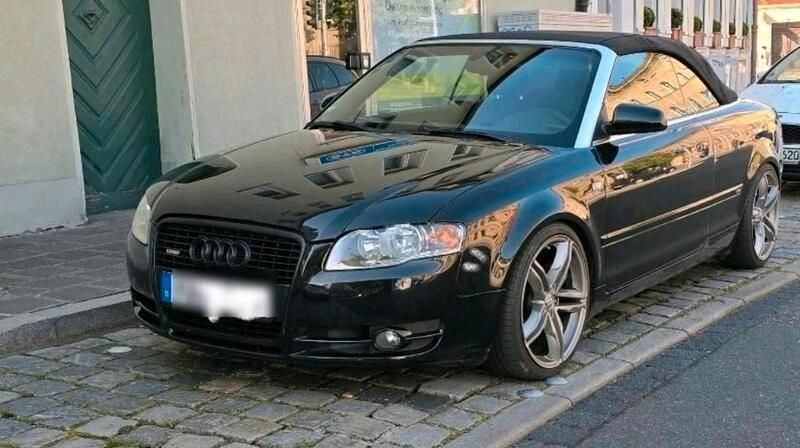 Schwarz Gebraucht 2007 Audi A4 Cabriolet S-Line Cabrio | 6.500 € (Fairer Preis) - Bild 1/4