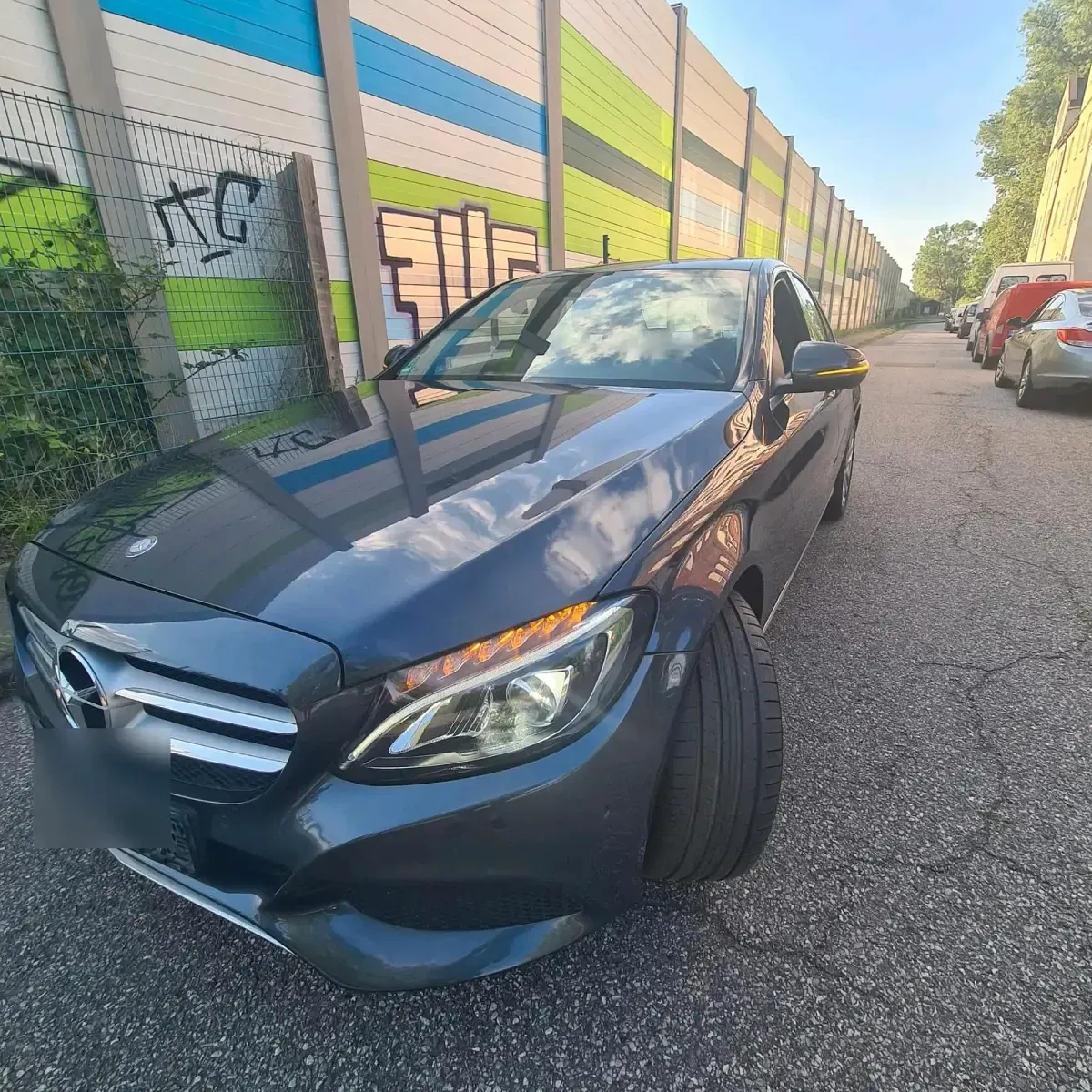 Gebraucht Mercedes C180 2016 Grau Limousine