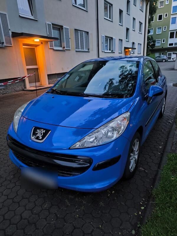 Blau Gebraucht 2008 Peugeot 207 Kleinwagen | 1.200 € (Superpreis) - Bild 1/4