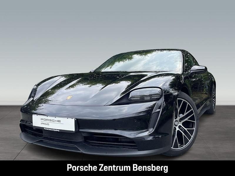Schwarz Gebraucht 2021 Porsche Taycan Limousine | 61.900 € (Teuer) - Bild 1/4