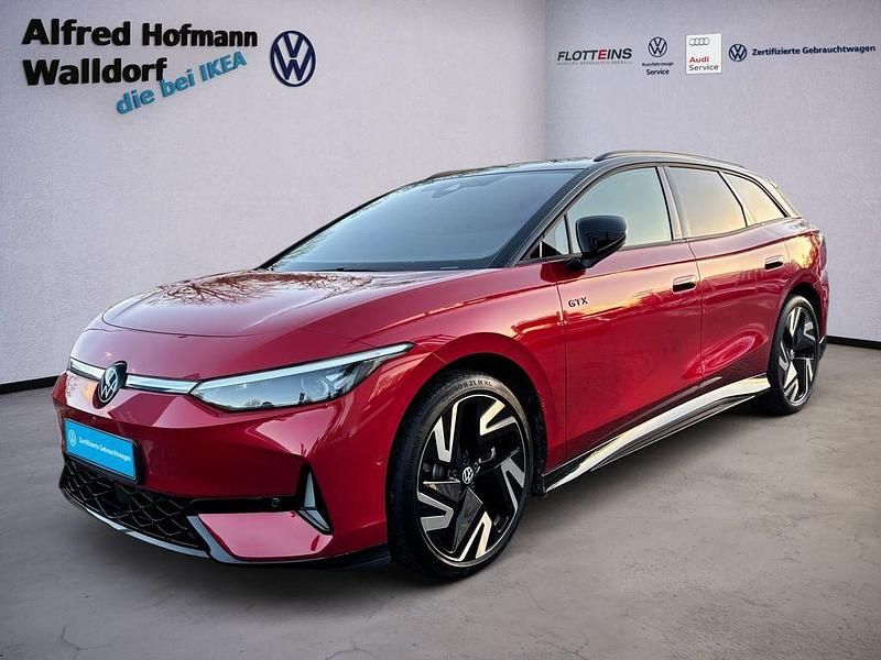 Rot Gebraucht 2025 VW ID.7 GTX Kombi | 55.651 € (Fairer Preis) - Bild 1/4