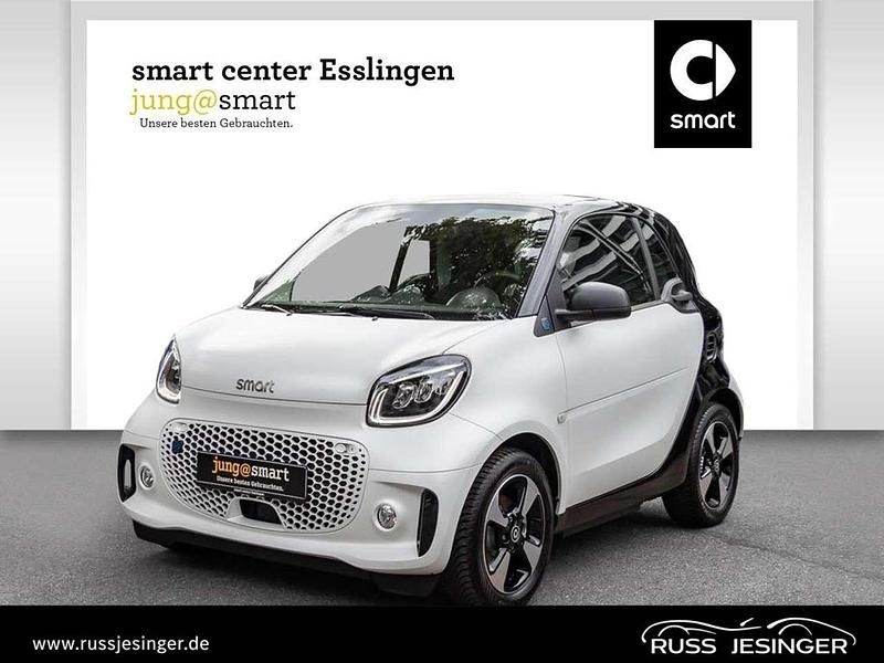 Bodypanels in moon white (matt Gebraucht 2024 Smart ForTwo Electric Drive Exclusive Coupé | 16.900 € (Fairer Preis) - Bild 1/2