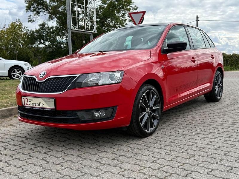 Rot Gebraucht 2015 Skoda Rapid Style Limousine | 8.599 € (Fairer Preis) - Bild 1/4