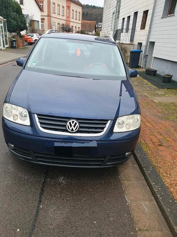 Blau Gebraucht 2005 VW Touran Van / Kleinbus | 2.900 € (Fairer Preis) - Bild 1/4