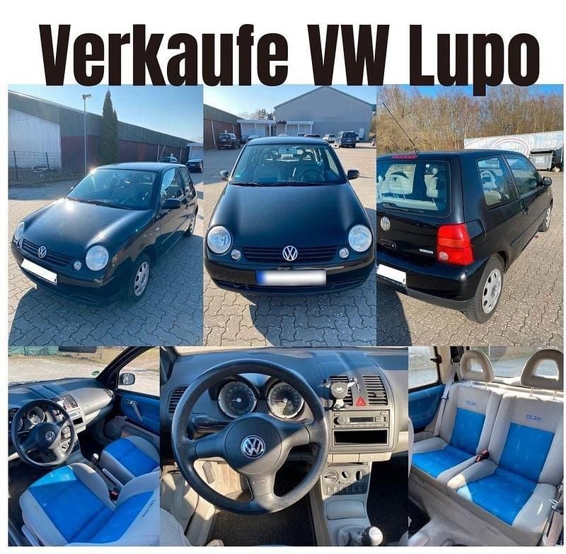 Gebraucht VW Lupo 50 PS (36 kW) 2001 Schwarz Kleinwagen