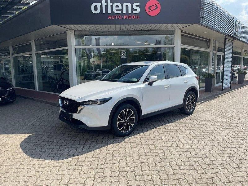 Snowflake white Gebraucht 2022 Mazda CX-5 Ad'Vantage SUV | 28.480 € (Fairer Preis) - Bild 1/4