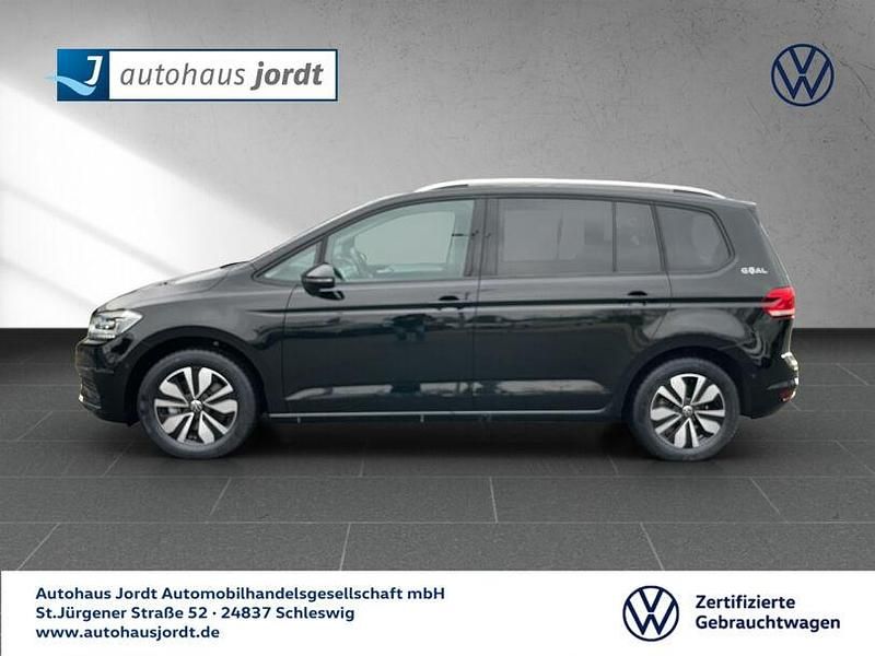 Gebraucht VW Touran Goal 150 PS (110 kW) 2025 Schwarz Van / Kleinbus