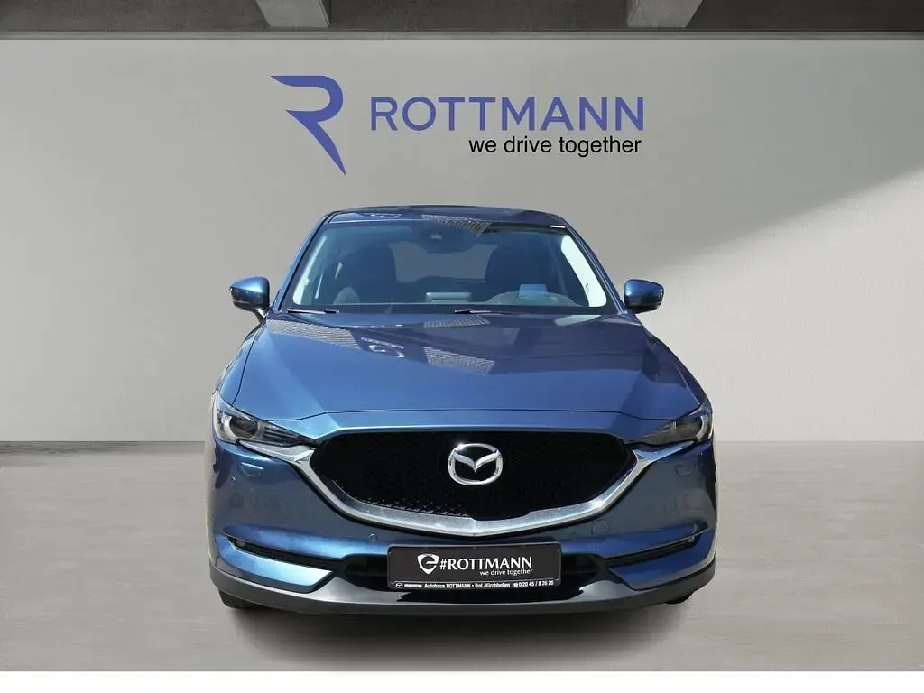 Gebraucht Mazda CX-5 Exclusive 165 PS (121 kW) 2018 Blau SUV