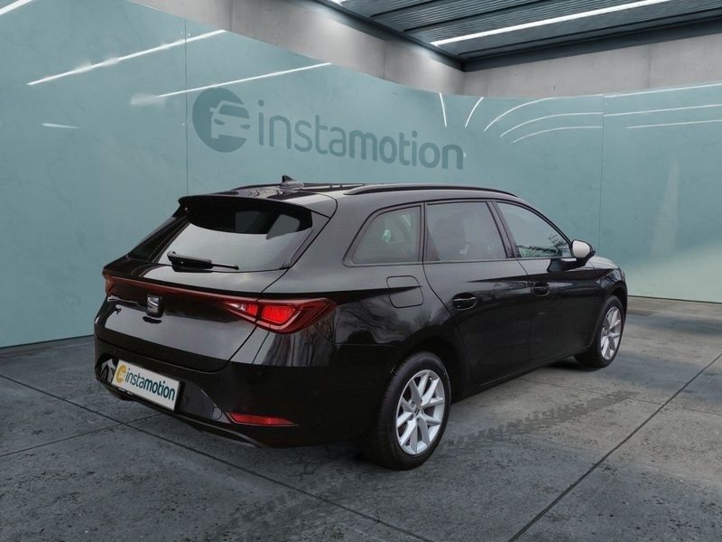 Gebraucht Seat Leon Style 150 PS (110 kW) 2021 Schwarz Van / Kleinbus