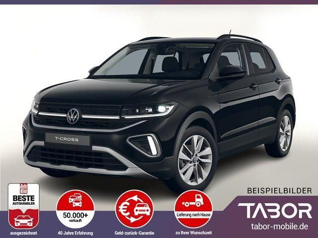 Schwarz metallic Neu 2025 VW T-Cross IQ Drive SUV | 26.378 € (Guter Preis) - Bild 1/4