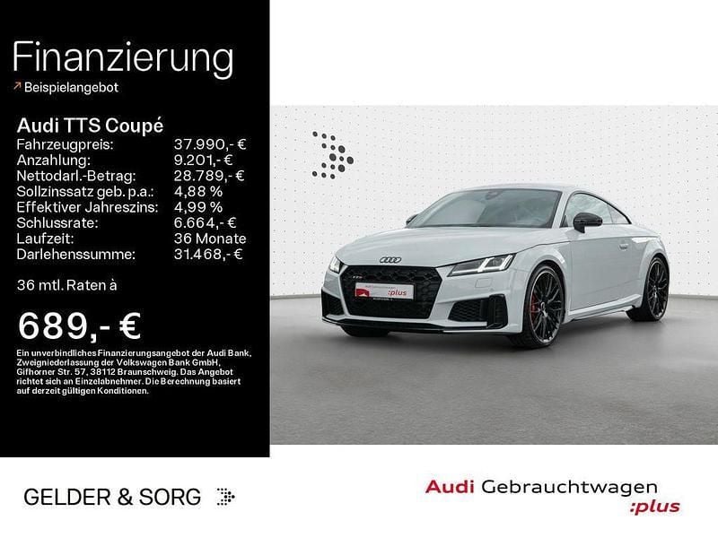 Gletscherweiß metallic Gebraucht 2019 Audi TTS Design Coupé | 37.990 € (Etwas zu teuer) - Bild 1/4
