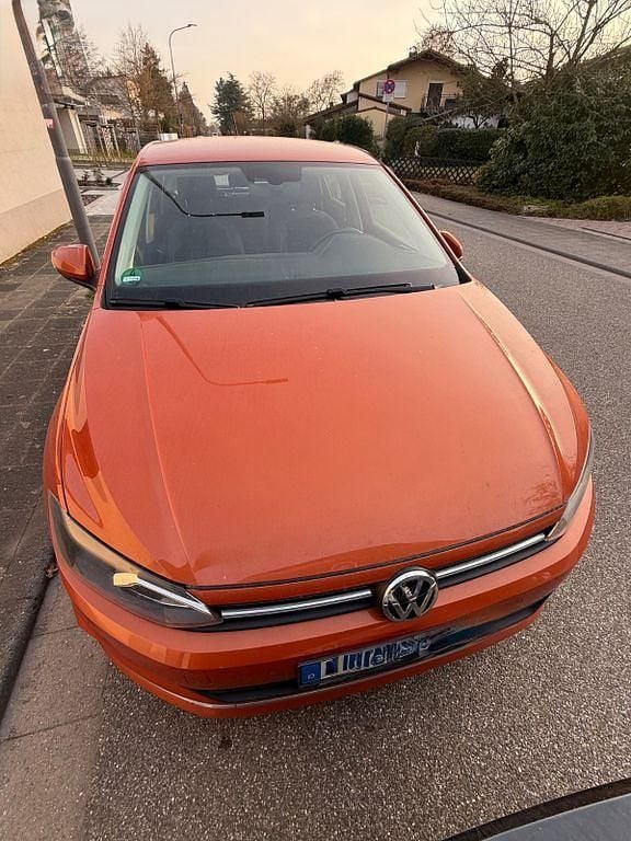 Gebraucht VW Polo Highline 90 PS (66 kW) 2018 Orange Kleinwagen