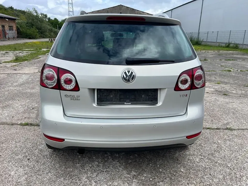 Gebraucht VW Golf Plus Cross Style 105 PS (77 kW) 2012 Silber Van / Kleinbus