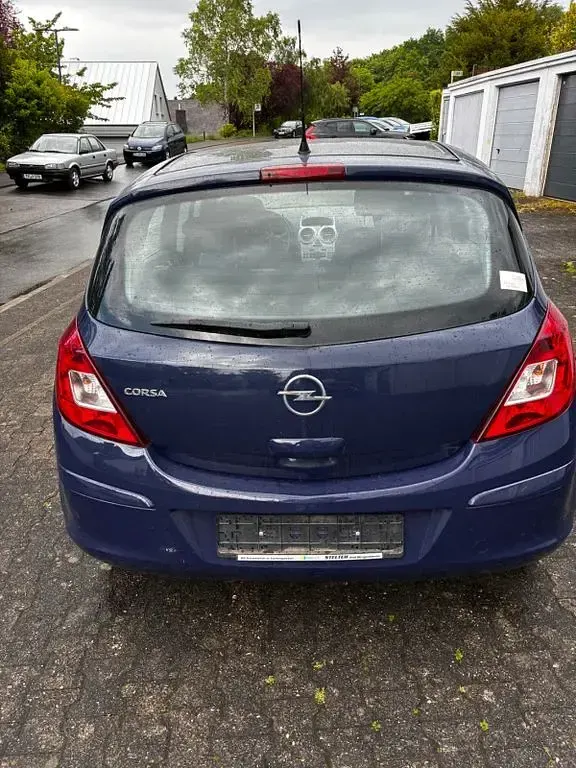 Gebraucht Opel Corsa Edition 80 PS (58 kW) 2009 Blau Kleinwagen